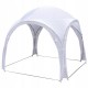 Pavilion pentru gradina/comercial, pliabil, alb, 3.2x3.2x2.5 m, Jumi