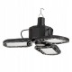 Lampa solara camping, pliabila, LED, 200 W, impermeabila, cu USB, telecomanda, agatatoare, 4 moduri de iluminare, 40 m, Trizand