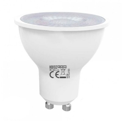 Bec LED, 3000K, 10W, cu lupa convex, Gelux