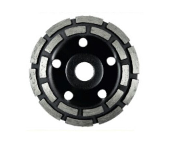 Disc diamantat dublu segmentat, beton, slefuire uscata, 115 mm/22.23 mm, Richmann Exclusive