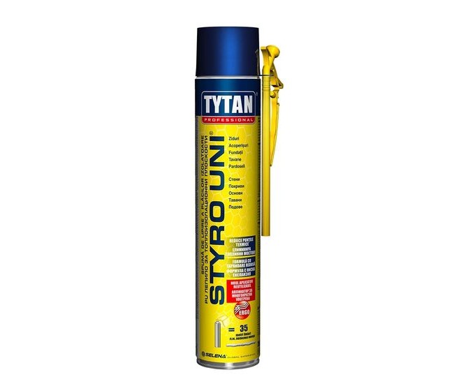 Spuma polistiren STYRO UNI TYTAN 750ml