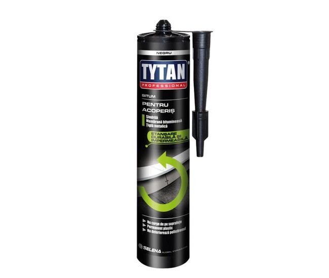 Etansant bituminos negru TYTAN 280ml