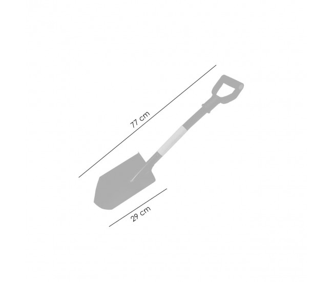 Harlet, cazma, cu coada metalica, 20x27 cm, 77 cm, Richmann Exclusive