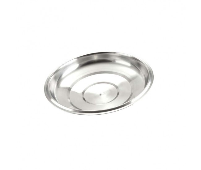 Capac inox, pentru ceaun, 33 cm, Perfect Home 