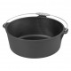 Oala de fonta cu maner din inox, 7.22 L, 30x13 cm, MagicHome