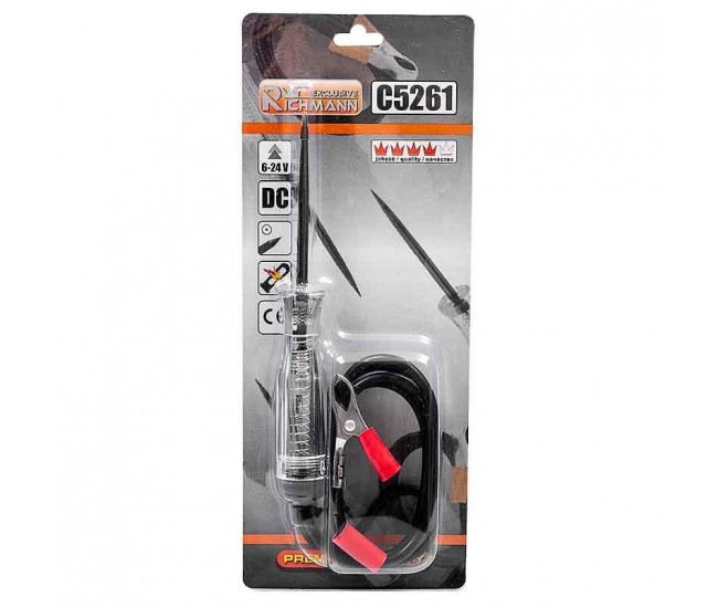 Creion de faza auto, tester tensiune, 6-24V, 190 mm, Richmann Exclusive