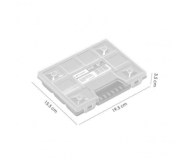 Cutie cu organizator, maner, 19.5x15.5x3.5 cm, Strend Pro