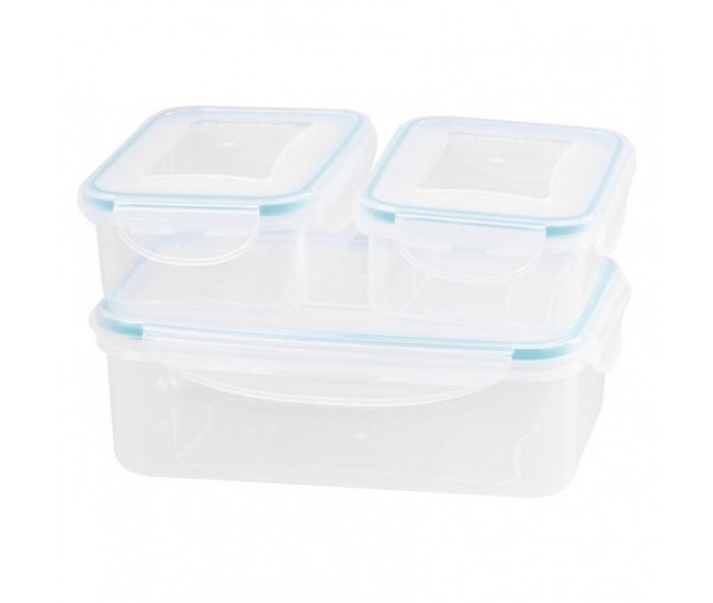 Geanta picnic, termoizolanta, cu 3 cutii pentru alimente, 5 L, 23.5x17.5x15 cm, Strend Pro