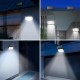 Lampa solara de perete cu senzor de miscare, LED 0.8 W, panou extern, 1200 mAh, IPX4, Breckner Germany