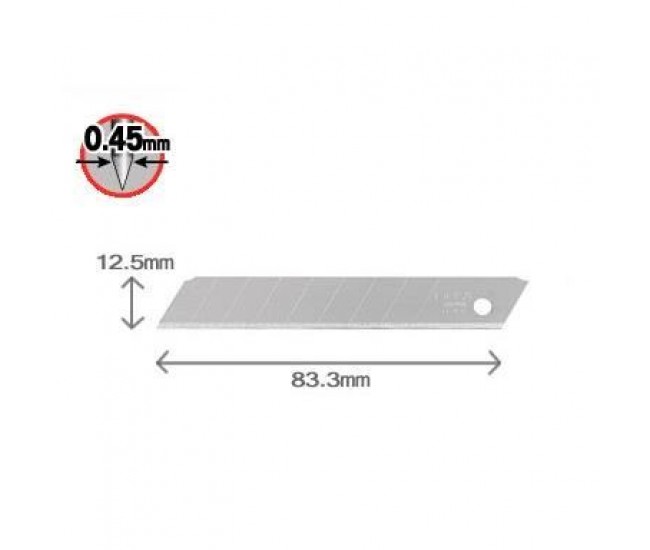 Lame cutter, 12.5 mm, 10 buc, OLFA 