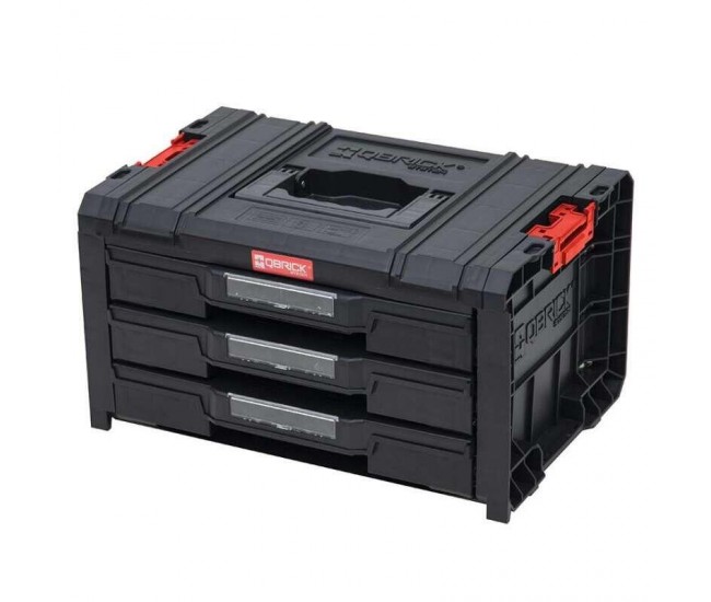 Organizator scule, 3 sertare, QBRICK® System PRO