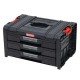 Organizator scule, 3 sertare, QBRICK® System PRO