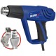 Pistol cu aer cald, 2000 W, cu accesorii, Dedra