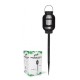 Lampa solara pentru gradina, tip lampion, LED, 12.8x12.8x67 cm