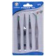 Pensete, set 4 buc, 11-12 cm, Strend Pro