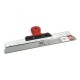 Spaclu inox fatade, Olejnik, Popular, maner soft, 380 mm, Rosu