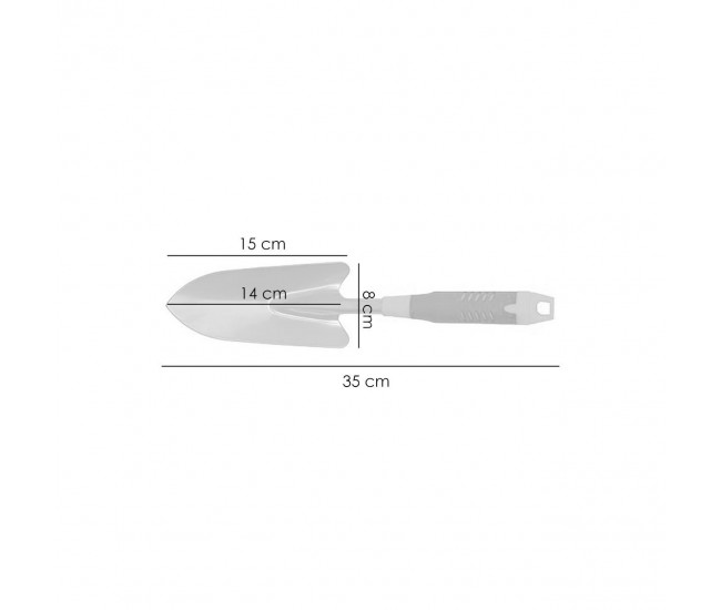 Lopatica mini, metalica, 7x33 cm, Strend Pro