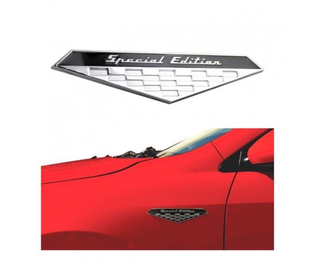 Emblema auto SPECIAL EDITION (reliefata 3D) - cu banda adeziva