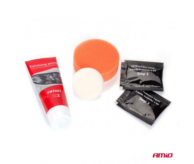 Kit complet pentru lustruire si restaurare faruri, AVX-AM02892