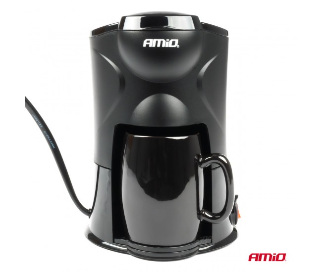 Cafetiera auto pentru autoutilitare si microbuze, alimentare 12V, putere 170W, volum 150ml