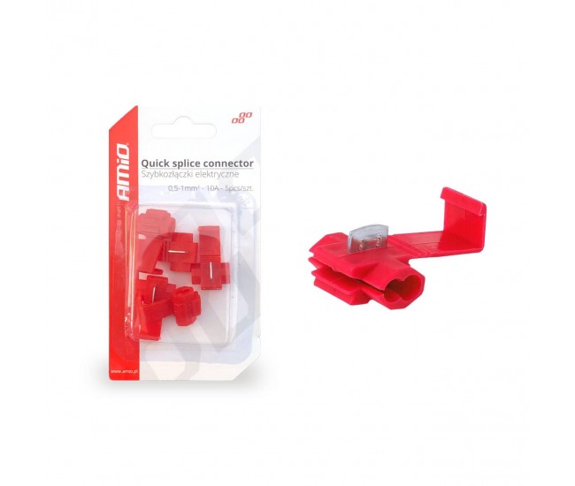 Cuplaje electrice pentru imbinari rapide 0,5-1mm2 10A 5 buc blister