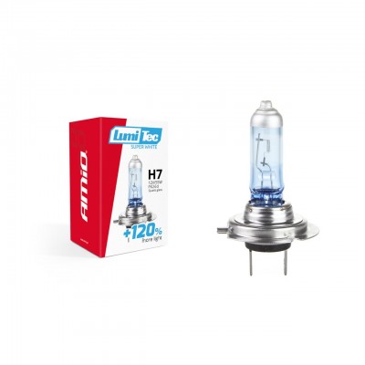 Bec halogen H7 12V 55W LumiTec SuperWhite + 120%