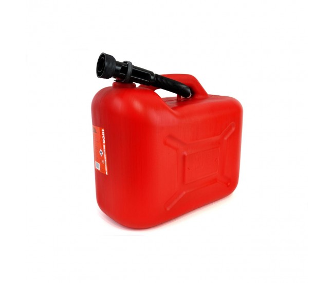 Canistra din plastic pentru combustibil rosie 20L