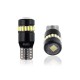 Set becuri auto cu LED CANBUS compatibil T10 W5W 19 SMD Alb 12V, destinat competitiilor auto sau off-road