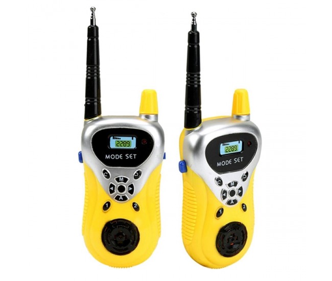 Kit emisie - receptie Walkie Talkie, raza de maxim 100m