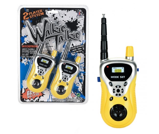 Kit emisie - receptie Walkie Talkie, raza de maxim 100m