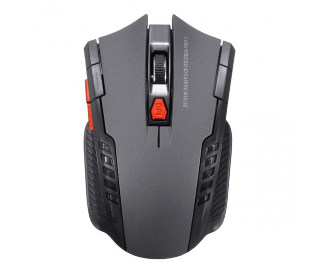 Mouse Optic Gaming Wireless, 1600 DPI, culoare Silver