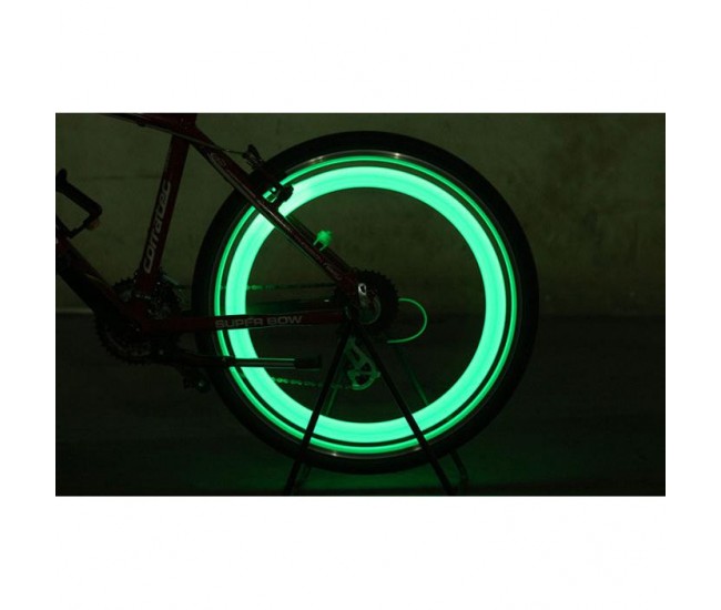 Lumina LED Ambientala pentru bicicleta - VERDE