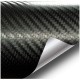 Folie colantare auto Carbon 3D Negru, 3m x 1,27m