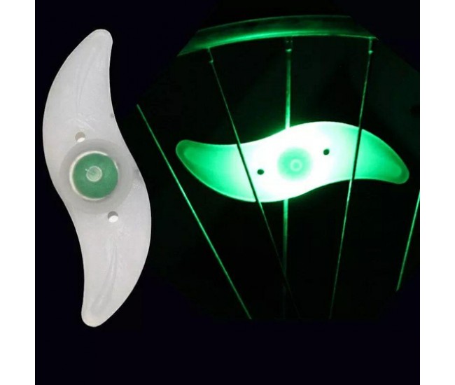 Lumina LED Ambientala pentru bicicleta - VERDE