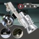 Fluier din aluminiu pentru toba marime S, compatibil cu motoare intre 1000 - 1600 cc