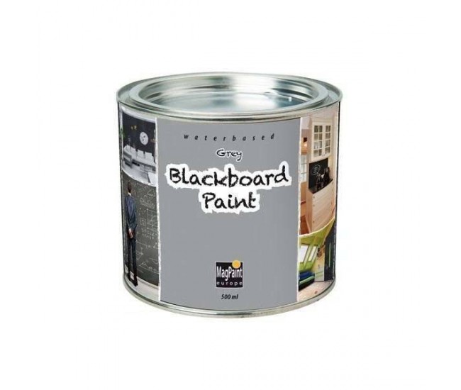 Blackboard Paint Grey 0.5 L Chalk Board MagPaint Europe MG0004