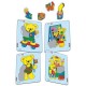 Set 4 Puzzle-uri Ursuleti, 5 piese Larsen LRY1