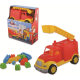 Masina pompieri 30 cm cu 36 piese constructie, in cutie Ucar Toys UC102