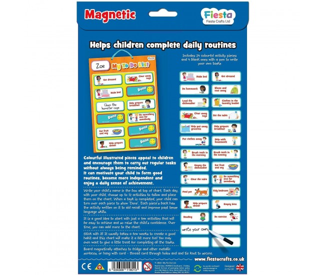 Set Magnetic - Sarcinile mele Fiesta Crafts FCT-2882