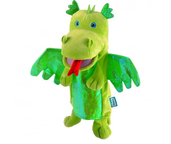 Marioneta de mana Dragonul Verde Fiesta Crafts FCT-2186