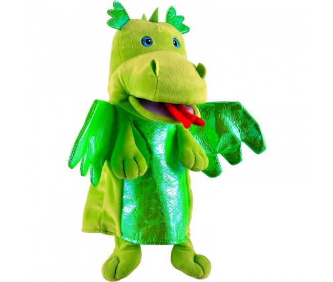 Marioneta de mana Dragonul Verde Fiesta Crafts FCT-2186