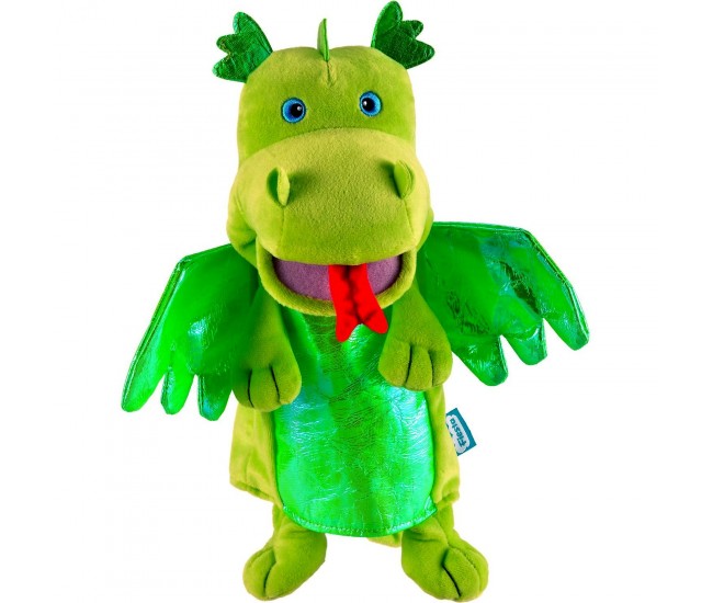 Marioneta de mana Dragonul Verde Fiesta Crafts FCT-2186