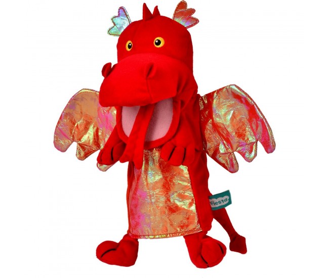 Marioneta de mana Dragonul Rosu Fiesta Crafts FCT-2363