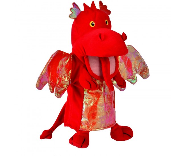 Marioneta de mana Dragonul Rosu Fiesta Crafts FCT-2363