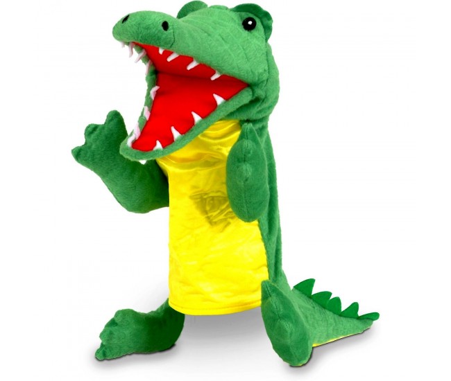 Marioneta de mana Crocodil Fiesta Crafts FCT-2740