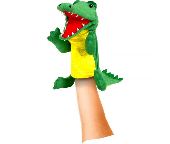 Marioneta de mana Crocodil Fiesta Crafts FCT-2740