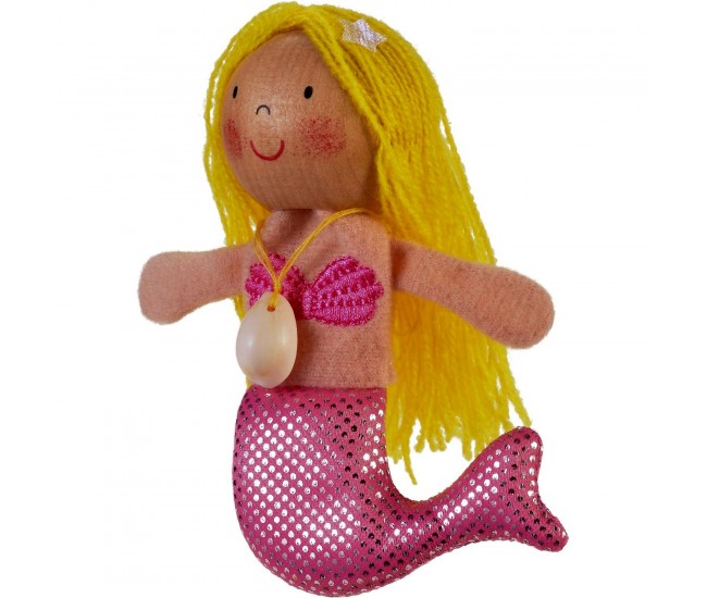 Marioneta pentru deget Sirena Fiesta Crafts FCG-1013