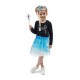 Costum Ice Princess cu Fustita, Diadema si Bagheta magica. Toi-Toys TT12456