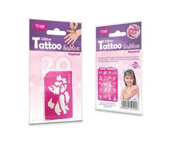 Set 21 sabloane pentru tatuaje temporare Tytoo KKCST4530034