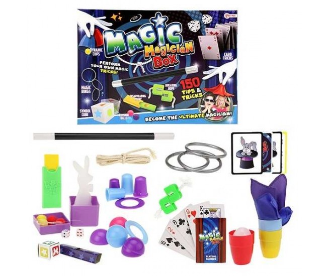 Cutia cu 150 de trucuri Magician Box Toi-Toys TT35219A